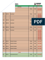 TEST 2 Timetable With VENUES 2021