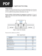 Liquid Control Valve Sizing