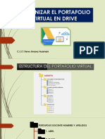 Organizar El Portafolio Virtual en Drive