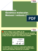 Genetica Molecular-1. Meiosis I Mitosis 1