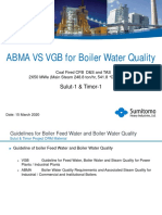 ABMA VS VGB For Boiler Water Quality