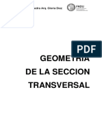 Geometría de la sección transversal: área, momento estático y baricentro