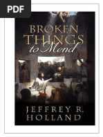 Cosas Rotas para Reparar - Jeffrey R Holland | PDF | Cristo (título ...