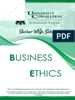 Module 9 - Business Ethics and Social Responsibility