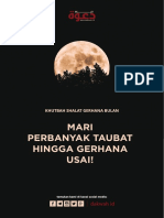 Khutbah Shalat Gerhana Bulan Mari Perbanyak Taubat Hingga Gerhana Usai Dakwah - Id