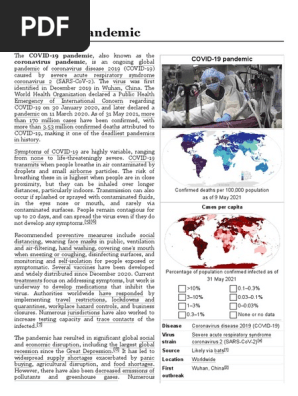 Covid 19 Pandemic Coronavirus Pandemic Is An Ongoing Global Pdf Medical Specialties Medicine