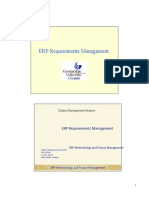 ERP Requirements Management