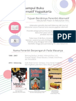 Infografik Penerbit Alternatif Yogyakarta