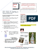 Hoja de Emergencia KF Instrucciones "Segunda Copa de Vida"