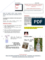 Emergency KF Sheet Instructions "Second Cup of Life"