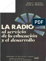 JAMISON La Radio Al Servicio de La Educación y El Desarrollo