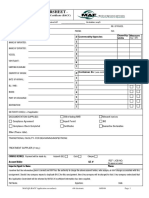 Application Coversheet: Shipping Co/Airline