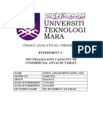 Lab Report Chm421