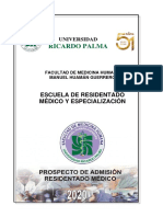 Prospecto Proceso RM 2020-Urp