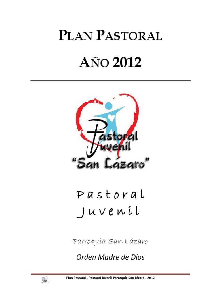 Plan Pastoral Juvenil 2012 | PDF | eucaristía | Confirmación