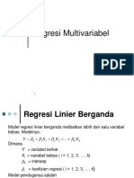 PAM-Regresi Multivariabel