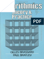 Brassard, Gilles y Bratley Paul - Algorithmics Theory & Practice