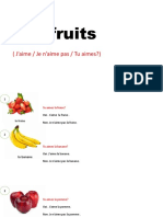 Les Fruits Et Les Legumes (J'aime)