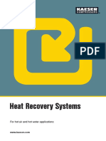 Heat Recovery Systems: For Hot Air and Hot Water Applications