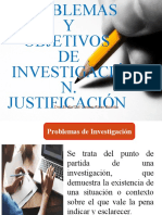 Justitificación y Objetivos