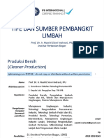 Tipe Dan Pembentukan Limbah Industri (NSI)