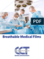 Breathable Medical Films for Wound Care and Skin Adhesion