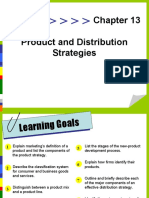 Sample Product Distribution Strateies PPT Format Free Template