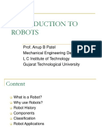 Introduction To Robots