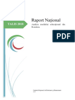 Raport National TALIS 2018