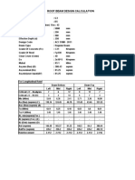 Roof Beam Design Calculation