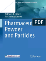 Pharmaceutical Powder and Particles: Anthony J. Hickey Stefano Giovagnoli
