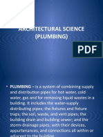 ARCHITECTURAL SCIENCE (PLUMBING) 1st