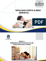 teknik penulisan karya ilmiah MODUL 3 siti kagumirah