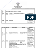 WEEKLY HOME LEARNING PLAN (May 31 - June 04, 2021)