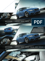 BMW M3 Sedan: Exterior Colors Interior Trims Upholstery Wheels / Tires Packages Technical Data