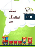 Parent Handbook Daycare DCC ADLC 11 3 20