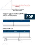 Supplier Template Prop 65 