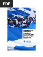 UN report details ongoing human rights violations in Nicaragua protests