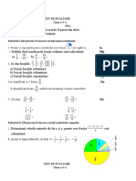 Test Fractii Ordinare 2 Numere