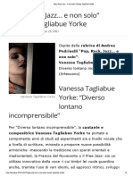 Da Sapere - Vanessa Tagliabue Yorke