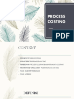 Process Costing - 2021