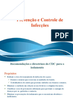 Prevenção de Infecções: Directrizes do CDC para Isolamento e Precauções Básicas