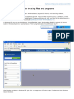 Use Windows Search For Locating Files and Programs