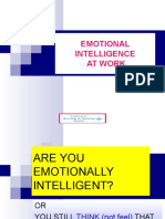 Emotional Intelligence at Work: Are You Emotionally Intelligent