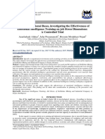 Stress and Emotional Bases, Investigating The Effectiveness of Emotional Intelligence Training On Job Stress Dimensions: A Controlled Trial