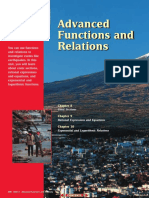 Advanced Functions and Relations