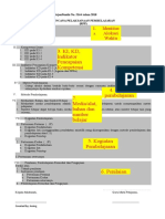 Komponen RPP Menurut KepDirjenPendis No