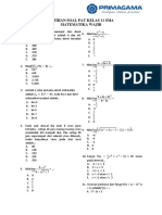 Latihan Soal Pat Kelas 11 Sma