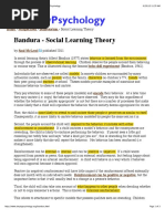 Albert Bandura Social Learning Theory - Simply Psychology