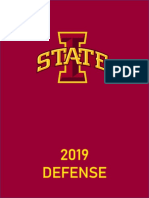 2019 Iowa St. Defense Playbook
